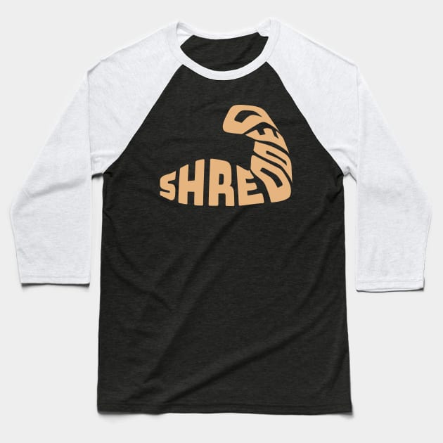 shredded Baseball T-Shirt by bug bones